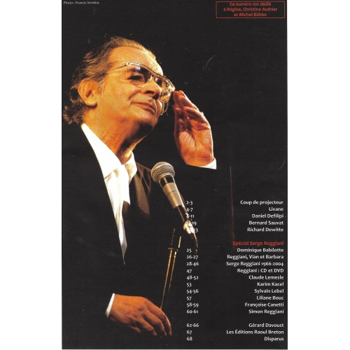 JE CHANTE 20 - Serge REGGIANI