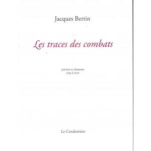 Jacques BERTIN / LES TRACES...