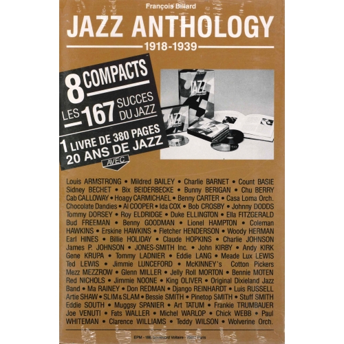 JAZZ ANTHOLOGY 1918-1938 / LIVRE +...