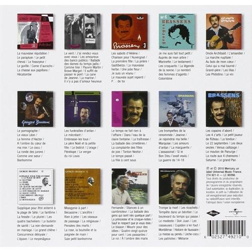 GEORGES BRASSENS / L'INTÉGRALE DES...