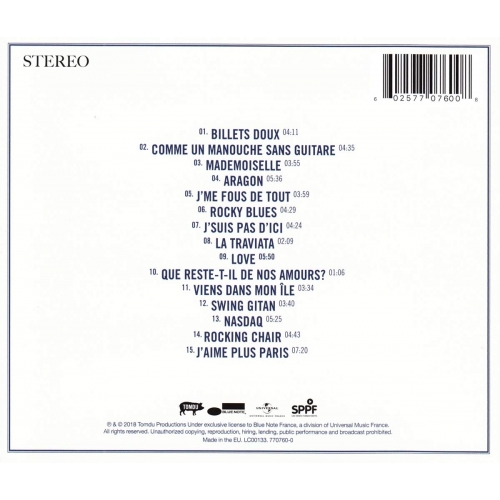 THOMAS DUTRONC / LIVE IS LOVE