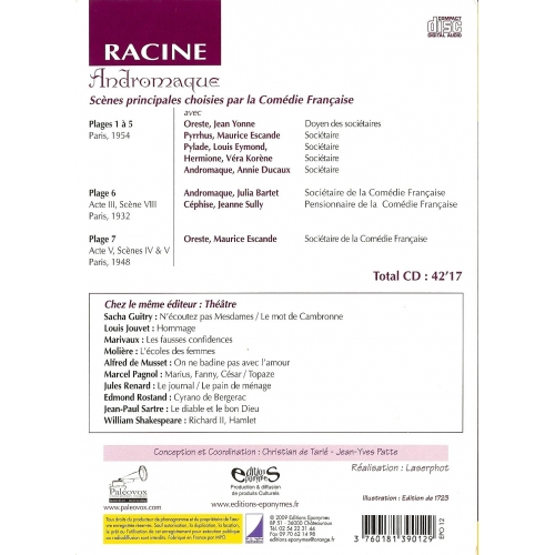 RACINE / ANDROMAQUE