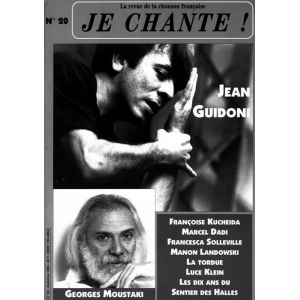 JE CHANTE-20 / Jean GUIDONI