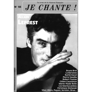 JE CHANTE-25 / Allain LEPREST
